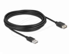 Delock - Prodlužovací šnura USB - USB (M) reverzní do USB (F) reverzní - USB 2.0 - 5 m - easy USB - cerná