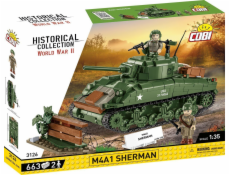 M4A1 Sherman 663 bloků Cobi Klocki