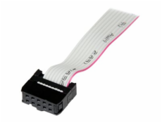 StarTech.com 16in (40cm) 9 Pin Serial Male to 10 Pin Motherboard Header Slot Plate - motherboard Serial Port Adapter (PLATE9M16) - Sériový panel - DB-9 (M) do IDC 10 pinu (F) - 41 cm - šedá