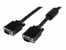 StarTech.com 2m Coax High Resolution Monitor VGA Video Cable HD15 M/M - Kabel VGA - HD-15 (VGA) (M) do HD-15 (VGA) (M) - 2 m - lisovaný - cerná