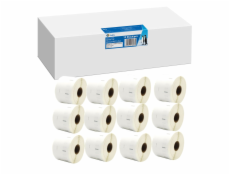 12x G&G Etiketten 32mm x 57mm sw komp. m. Dymo 11354/ s0722540