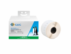 G&G Etiketten 41mm x 89mm sw-ws Komp. m. Dymo 11356/ s0722560