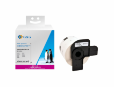 G&G Etiketten 29mm x 62mm sw-ws Komp. m. Brother DK-11209
