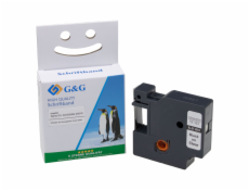 G&G Schriftband 12mm x7m sw-tr. Komp. m. Dymo D1/ 45010/ S072050