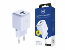 3mk síťová nabíječka Hyper GaN Charger 20W, bílá 3mk síťová nabíječka Hyper GaN Charger 20W, bílá