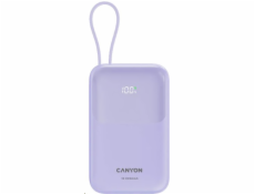CANYON Power Bank PB-101, 10000mAh PD22.5W, purple