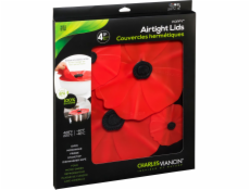 Charles Viancin Poppy Set aus 4 Silikon-Deckeln 28/23/15/10cm