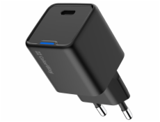 COLORWAY 1x USB-C/ síťová nabíječka/ GaN/ PD/ PPS/ 25W/ Černá