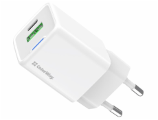 COLORWAY 1x USB-C/ síťová nabíječka/ GaN/ PD/ PPS/ QC/ 30W/ Bílá