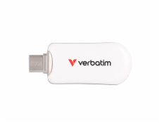 VERBATIM Plectra 512GB USB-C 3.2 Gen 1 bílá
