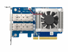 QNAP QXG-10G2SF-NXE - 2x 10GbE SFP+, low-profile, PCIe Gen3 x8