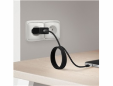 Solight magnetický USB-C kabel, USB 2.0 A konektor - USB-C konektor, 1m