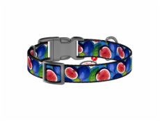 Waudog  Fig  nylon dog collar with QR code, size M