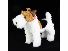 Rappa Plyšový pes foxteriér Dášenka stojící 30 cm