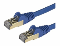 StarTech.com 3m CAT6A Ethernet Cable, 10 Gigabit Shielded Snagless RJ45 100W PoE Patch Cord, CAT 6A 10GbE STP Network Cable w/Strain Relief, Blue, Fluke Tested/UL Certified Wiring/TIA - Category 6A - 