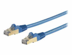 StarTech.com 10m CAT6A Ethernet Cable, 10 Gigabit Shielded Snagless RJ45 100W PoE Patch Cord, CAT 6A 10GbE STP Network Cable w/Strain Relief, Blue, Fluke Tested/UL Certified Wiring/TIA - Category 6A -