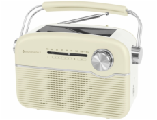 Soundmaster FM RÁDIO TR480BE s 0,3Wp, 3W SOLÁRNÍM PANELEM, Li-Ion BATERII