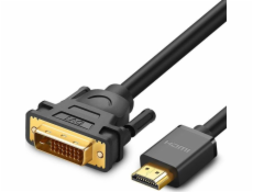 Ugreen kabel HD106 DVI 24+1 pin/HDMI FHD 60Hz 1,5 m (černý)