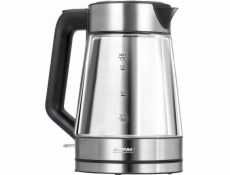 MPM MCZ-122 elektrická konvice 1,7 l 2200 W Černá, Nerezová ocel
