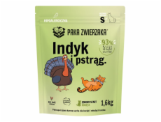 PAKA ZWIERZAKA Turkey with trout Kitten S - suché krmivo pro kočky - 1,6kg