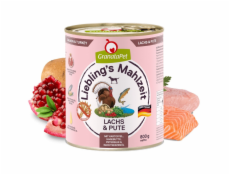 GRANATAPET Liebling s Mahlzeit Salmon and turkey - vlhké krmivo pro psy - 800g GRANATAPET Liebling s Mahlzeit Salmon and turkey - vlhké krmivo pro psy - 800g