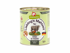GRANATAPET Liebling s Mahlzeit Beef and pheasant - vlhké krmivo pro psy - 800g