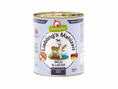 GRANATAPET Liebling s Mahlzeit Venison and salmon - vlhké krmivo pro psy - 800g GRANATAPET Liebling s Mahlzeit Venison and salmon - vlhké krmivo pro psy - 800g