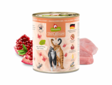 GRANATAPET DeliCATessen Veal and coney - mokré krmivo pro kočky - 800g