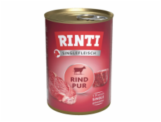 RINTI Singlefleisch Pur Beef - vlhké krmivo pro psy - 400g RINTI Singlefleisch Pur Beef - vlhké krmivo pro psy - 400g