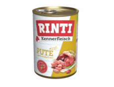RINTI Kennerfleisch Turkey - vlhké krmivo pro psy - 400g RINTI Kennerfleisch Turkey - vlhké krmivo pro psy - 400g