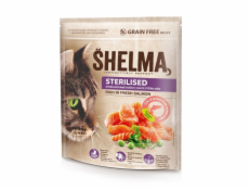 SHELMA Sterilised Salmon - suché krmivo pro kočky - 1,4kg