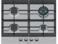 Siemens EC6A5HI90 varná deska Černá, Nerezová ocel Vestavěné 60 cm Plynový 4 zóna/zón