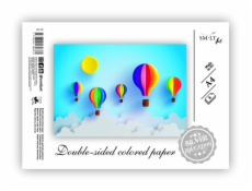 Farebný obojstranný papier SMLT, A4, 8 listov Farebný obojstranný papier SMLT, A4, 8 listov