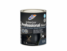 Farba Rilak Interior Professional Čierna, 0,9 L, čierna