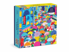 Galison Puzzle Deštníková ulička 1000 dílků Galison Puzzle Deštníková ulička 1000 dílků