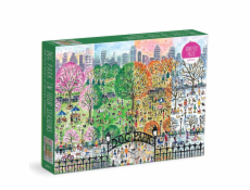Galison Puzzle Psí park 4 roční období 1000 dílků Galison Puzzle Psí park 4 roční období 1000 dílků