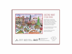 Galison Puzzle Vánoční trh 1000 dílků