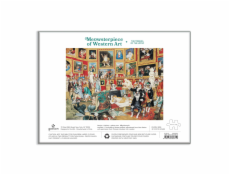 Galison Puzzle Tribuna Uffizi s kočkami 1500 dílků Galison Puzzle Tribuna Uffizi s kočkami 1500 dílků