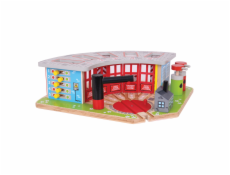 Bigjigs Rail Exkluzivní depo pro 5 vláčků