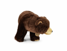 Rappa Plyšový medvěd hnědý stojící 40 cm ECO-FRIENDLY