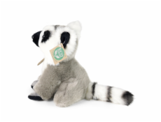 Rappa Plyšový lemur sedící 18 cm ECO-FRIENDLY