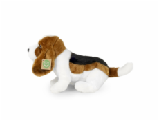 Rappa Plyšový basset 32 cm ECO-FRIENDLY