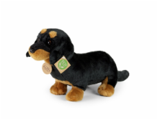Rappa Plyšový pes jezevčík sedící 30 cm ECO-FRIENDLY