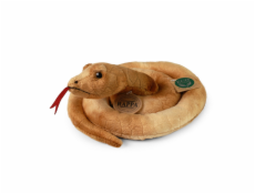 Rappa Plyšový had hnědý 90 cm ECO-FRIENDLY