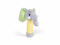 Bigjigs Toys Plyšové chrastítko Slon Bigjigs Toys Plyšové chrastítko Slon