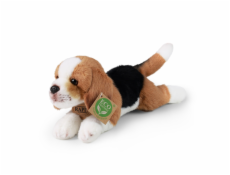 Rappa Plyšový pes bígl ležící 20 cm ECO-FRIENDLY