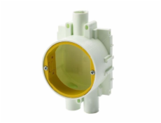 EGANT INSTALAČNÍ KRABICE NA 26MM DESKU SE 3 KONEKTORY, 71x50mm