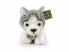 Rappa Plyšový pes husky ležící 20 cm ECO-FRIENDLY Rappa Plyšový pes husky ležící 20 cm ECO-FRIENDLY