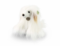 Rappa Plyšový pes čínský chocholatý - labutěnka 30 cm ECO-FRIENDLY Rappa Plyšový pes čínský chocholatý - labutěnka 30 cm ECO-FRIENDLY