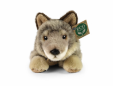 Rappa Plyšový vlk ležící 20 cm ECO-FRIENDLY
